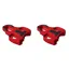 Velox Look Compatible Keo Pedal Cleats in Red